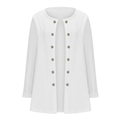 Womens Long Blazer Jacket Dressy Elegant Double-Breasted Open Front Cardigans Casual Solid Color Business Coats Suit3