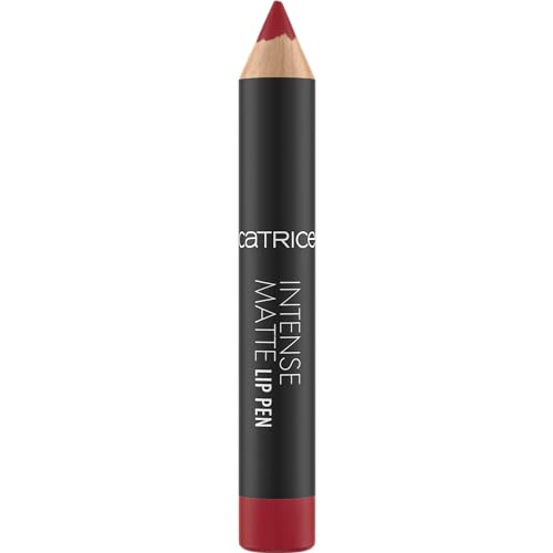 Catrice Intense Matte Lip Pen, matita per contorno labbra, n. 070, rosso, con vitamine, nutriente, con oli, opaco, vegano, senza parabeni, senza particelle di microplastica, senza nanoparticelle,