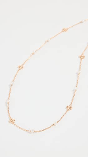 Tory Burch Women's Kira Pearl Delicate Necklace3