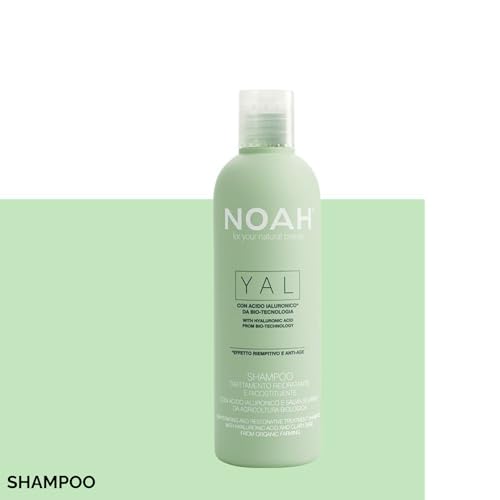 NOAH YAL Hydrating & Restorative Hair Treatment Kit, Shampoo, Conditioner & Hair Mask with Hyaluronic Acid, Organic - Image 3