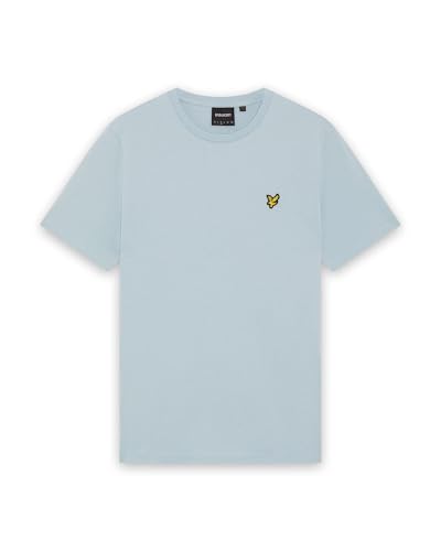 Lyle & Scott SS T-Shirts Plain T-Shirt W596 Opal Blue, S