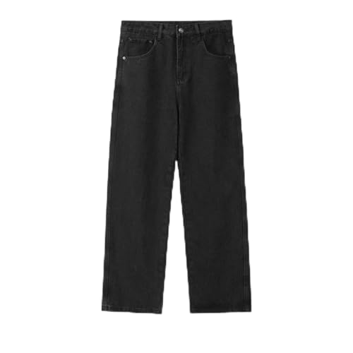 Jeans Pants Trousers Denim Minimalist Classic Men's Loose Port Style Retro Casual