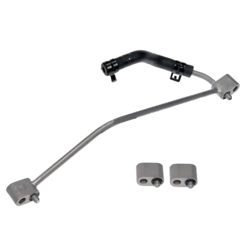 12604711 Engine Coolant Air Bleed Pipe, Engine Coolant Bleeder Crossover hose Fits for Cadillac Escalade, Chevrolet, GMC, Hummer H2, Rainier #Replace 626-543 12604711, 12559091, 12581215