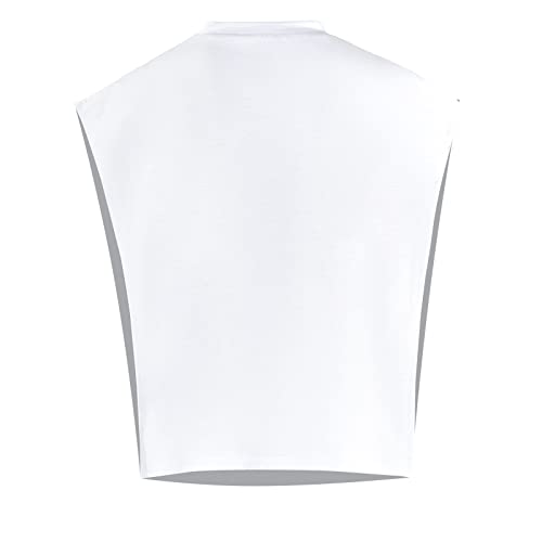 Women Sexy Graphic Tees Crop Tops Loose Fit Letter Print Side Open Tie Up Summer T Shirts4