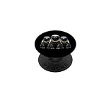 Honey Badger Ratel Rap Old School, abbigliamento da strada retrò anni '80 e '90 PopSockets PopGrip Adesivo