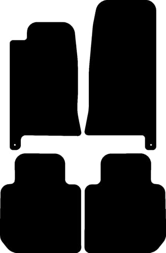 Tapis de sol pour Jaguar XJ X300 1994-1997 moquette berline empattement long premium