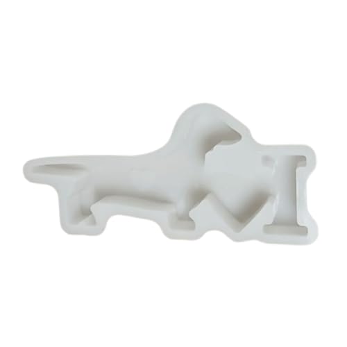 エポキシ樹脂石鹸のための犬の置物シリコーン型キャンディーチョコレートフォンダンシリコンホームデコレーション型