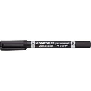 Staedtler Lumocolor Duo Permanentmarker, 1 Stück