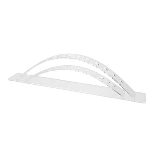 MOTHNUR Porte Stylo Acrylique Transparent Fentes pour Pinceaux de Maquillage Support de Rangement Stable pour Bureau Maison et École Organiseur pour Accessoires de Beauté