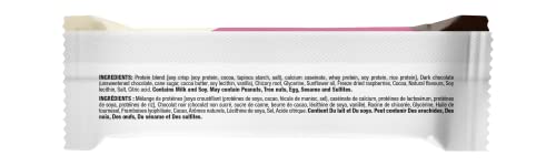Nugo Slim Dark Chocolate Raspberry Truffle, 17G Protein, 2G Sugar, 7G Fiber, 160 Calories, Low Net Carbs, Gluten Free, 12 Count #TOP5