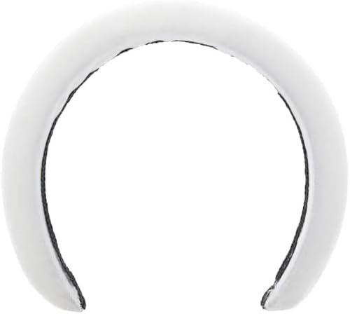 Topkids Accessories Velvet Padded Alice Headband Hairband Hair Band Head Band Women Girls 90s 80s 70s 60s Wedding Hen Party Bridal Festival Adult Wonderland Thick Wide (5cm White) - Image 5