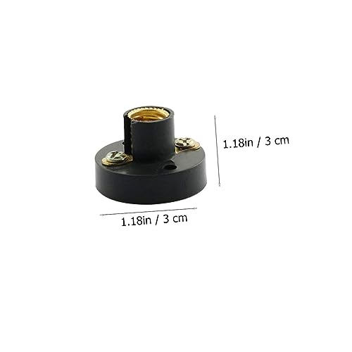 Porte-lampes E10 fixation à vis avec embase plastique isolante - 6