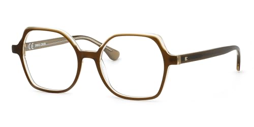 Gafas graduadas Enrico Coveri mujer montura marrón para lentes progresivas y monofocales ECV185