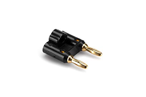 Hosa BNA-100 conector doble banana 2 piezas miniatura 2