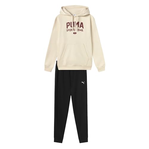  PUMA Tuta da Uomo con Cappuccio Graphic Bianca Taglia M Codice 693271-87