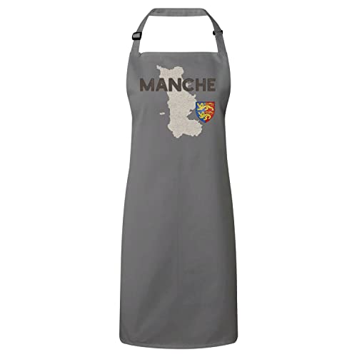 Tablier Normandie vintage gris en coton premium et résistant