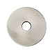 Shower Arm Flange Large Diameter 304 Stainless Steel Brushed Finish for G1 / 2in Pipe Replacement - Durable, Easy Tool - Free Installation, Bathroom Upgrade (Brushed)