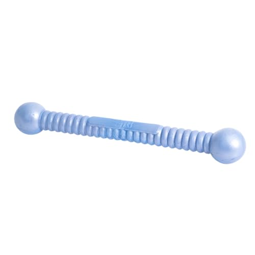 Martin Rütter FUNSTIX Stöckchenersatz für Hunde Größe: L, Farbe: Metallic-Blau – Flexibler & sicherer Apportierstab aus TPE – Schwimmfähig, robust & lebensmittelecht