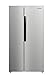 Hamilton Beach HBF1558 15.6 cu ft Counter Depth Full Size Refrigerator, Side Doors, Stainless Hamilton Beach HBF1558 15.6 cu ft Counter Depth Full Size Refrigerator, Side Doors, Stainless