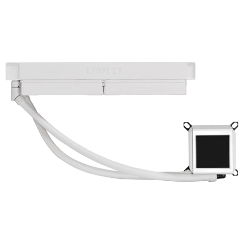 Lian Li Galahad II LCD Performance 280mm, sistema de refrigeración líquida premium blanco 3