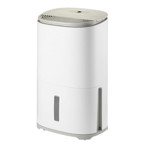 Deshumidificador y Purificador de Aire Meaco Arete® One – 10L a 25L, HEPA, Silencioso, Bajo Consumo, para Hogares de 1 a 4 Dormitorios, Color Piedra Cálida o Carbón (Piedra Calida, AreteOne-20L)