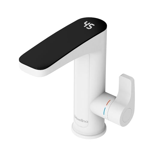 Bathroom hot water tap (white, BP32)