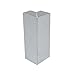Produktbild innogard 6045-002  Eckverbinder für Rasenkante breit  Galvalume AZ  Beet-Einfassung, Korrosionsschutz, 20 cm Höhe
