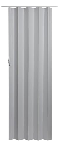 LTL Home Products Contempra Interior Accordion Door with Magnet and Accompanying Striker for Multi Fold Interior Doors, Sand White