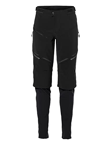 VAUDE Herren Men's Virt Softshell Pants Ii Hose, Black/Black, L EU