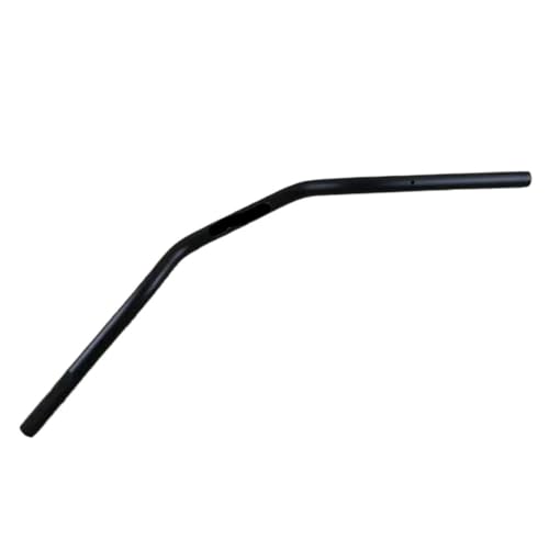 Manillar de moto estilo arrastre retro en aleación de aluminio pulido de alta resistencia 730mm