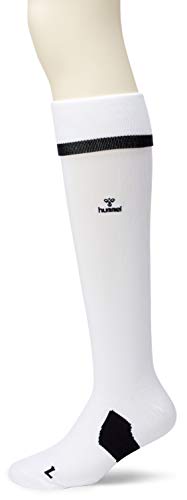 ロングソックス 機能ストッキング メンズ ホワイト×ブラック  日本 22-25