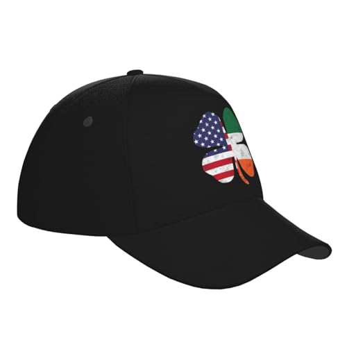 Irish American Flag Baseball Hats for Men and Women - Classic Adjustable Hats3