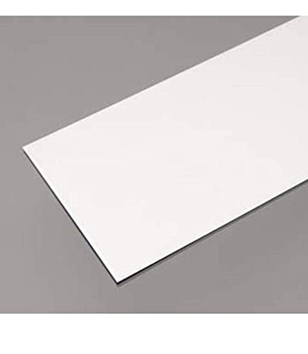 AVIATION METAL & ALLOYS Stainless Steel Sheet Reversible(Both Side usable) 101mm x 1mm x 800mm Long for Decorations Art & Craft/Research & Development