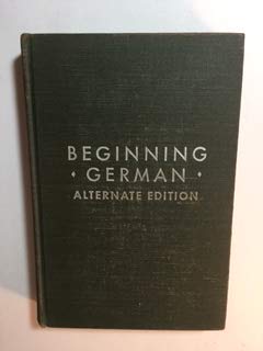 Beginning German: Alternate Edition B005EIE4NC Book Cover