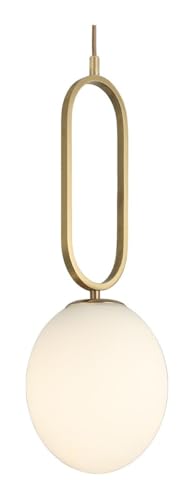 Chandelier en verre et lumière suspendue sphérique 5,9 pouces blanc ivoire de cuisine
