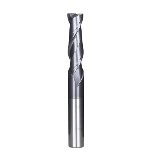 Fresa de punta plana de carburo HRC 55 para eliminar vibraciones en fresados profundos