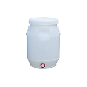 Afvalbakken Outdoor Composter Bucket White Garden Composter Bin, 6. 6 Gallon Ronde Tuin Afvalemmer Herbruikbaar met deksel en handvat Recycling bin bags