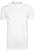 Build Your Brand T-Shirt Round Neck Camiseta, Hombre, white, L