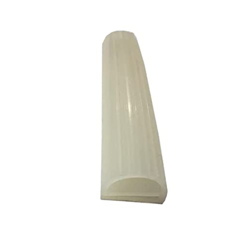 1M White Silicone E-Type Strip White E Shape Silicone Stirp Door Oven Freezer Door Oven Steaming Machine VMQ E Sealing Bar(30x21mm)