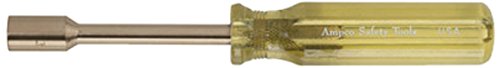 Ampco Safety Tools ND-1/4 Nut Driver, Non-Sparking, Non-Magnetic, Corrosion Resistant, 1/4