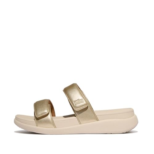 Image of FitFlop Women's, F-MODE GO Adjustable Two-Bar Slide Sandal
