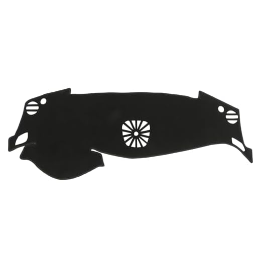 X AUTOHAUX Car Dashboard Cover Non-Slip Mat Carpet Replacement Polyester for Nissan Altima 2013-2018