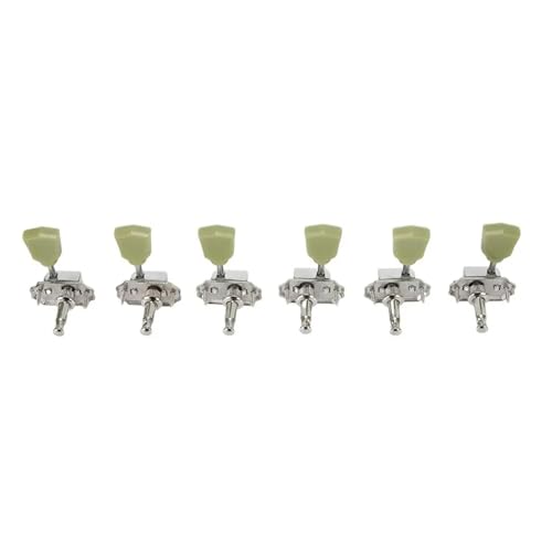 Llaves de afinación para guitarra 3L+3R metal miniatura 3