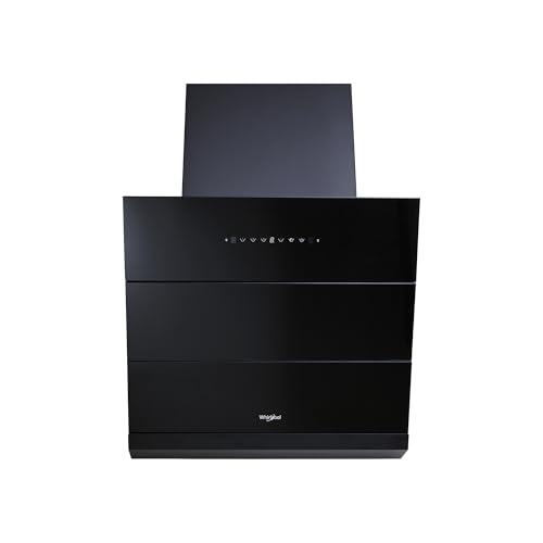 Image of Whirlpool 60cm 1600 m3 /hr Filterless Autoclean Kitchen Chimney with 11 Years Warranty | Made In India (VFL PRO 602 HAC BK HOOD, Touch + Gesture Control, Black)