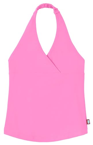 Image of Polkadot Girls' UPF 50+ Swim Halter Top by City Threads