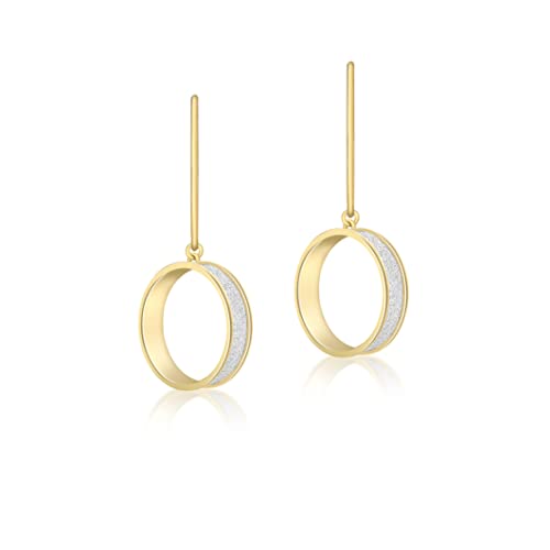 Boucle d'oreilles or 9 cts Carissima Gold femme finie l'irritation des oreilles