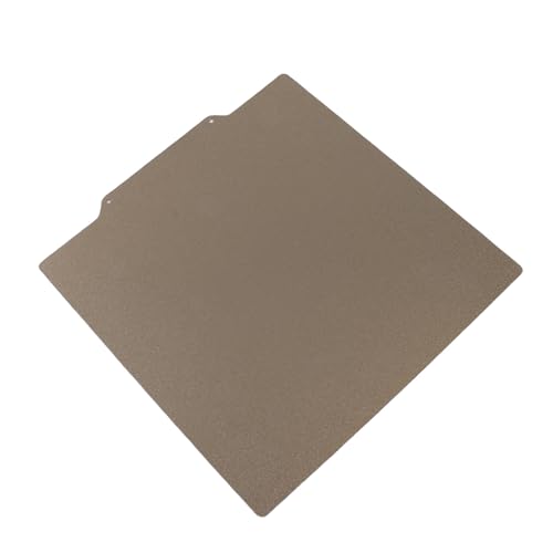 Dpofirs PEO PEI Placa de Construcción de Acero con Resorte Esmerilado para Impresora Anet A6 A8 ET4, Cama de Impresión 3D Resistente a Impactos de 220 X 220 Mm, Fácil Liberación para Varios Filamentos