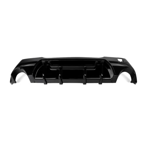 Parachoques trasero deportivo con difusor negro competitivo para Serie 1 F40 modelos 2019+