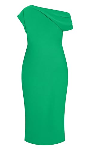 Image of City Chic Women's Plus Size Dress - Sassy Off Shoulder