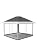 KYBOLT 13x13 Pop Up Gazebo Outdoor Canopy Shelter with Mosquito Netting 4 Stanbags Instant Gazebo Tent for Lawn, Garden, Backyard Deck (Charcoal Gray + Light Gray)